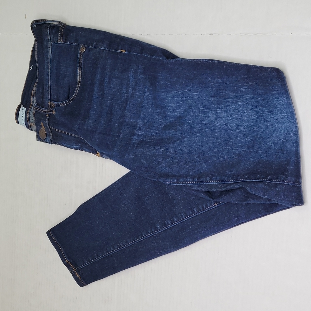 Loft dark wash jean leggings